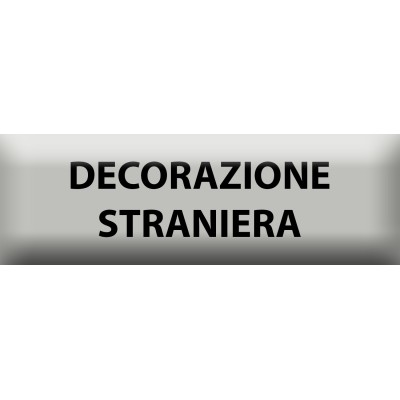 Nastrino Decorazione Straniera