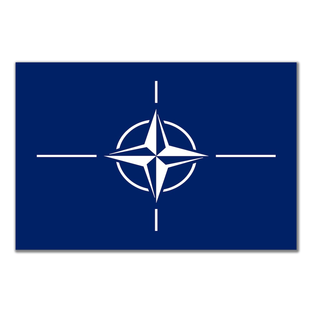 Bandiera Nato 150x225 cm in poliestere nautico
