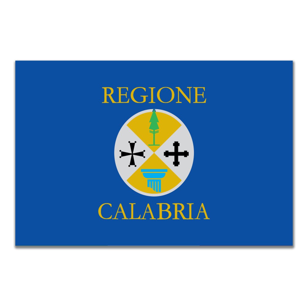Bandiera Calabria 100x150 cm in poliestere nautico