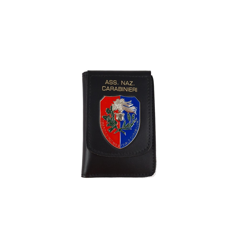 Vega Holster Portafoglio Associazione Nazionale Carabinieri 1WD125 verticale in pelle