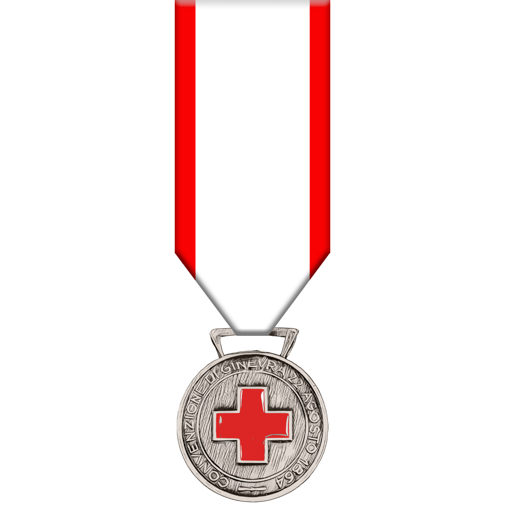 Medaglia Diploma Infermiera Volontaria CRI