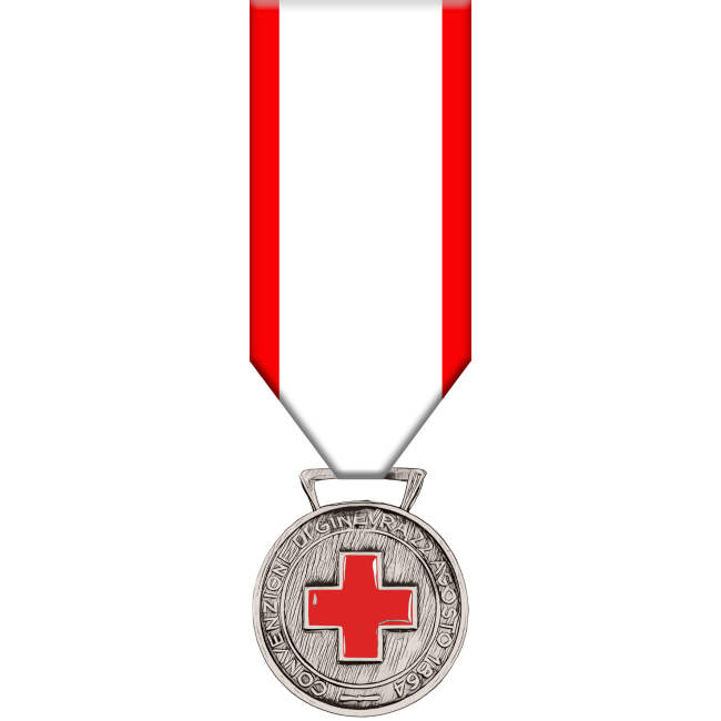 Medaglia Diploma Infermiera Volontaria CRI