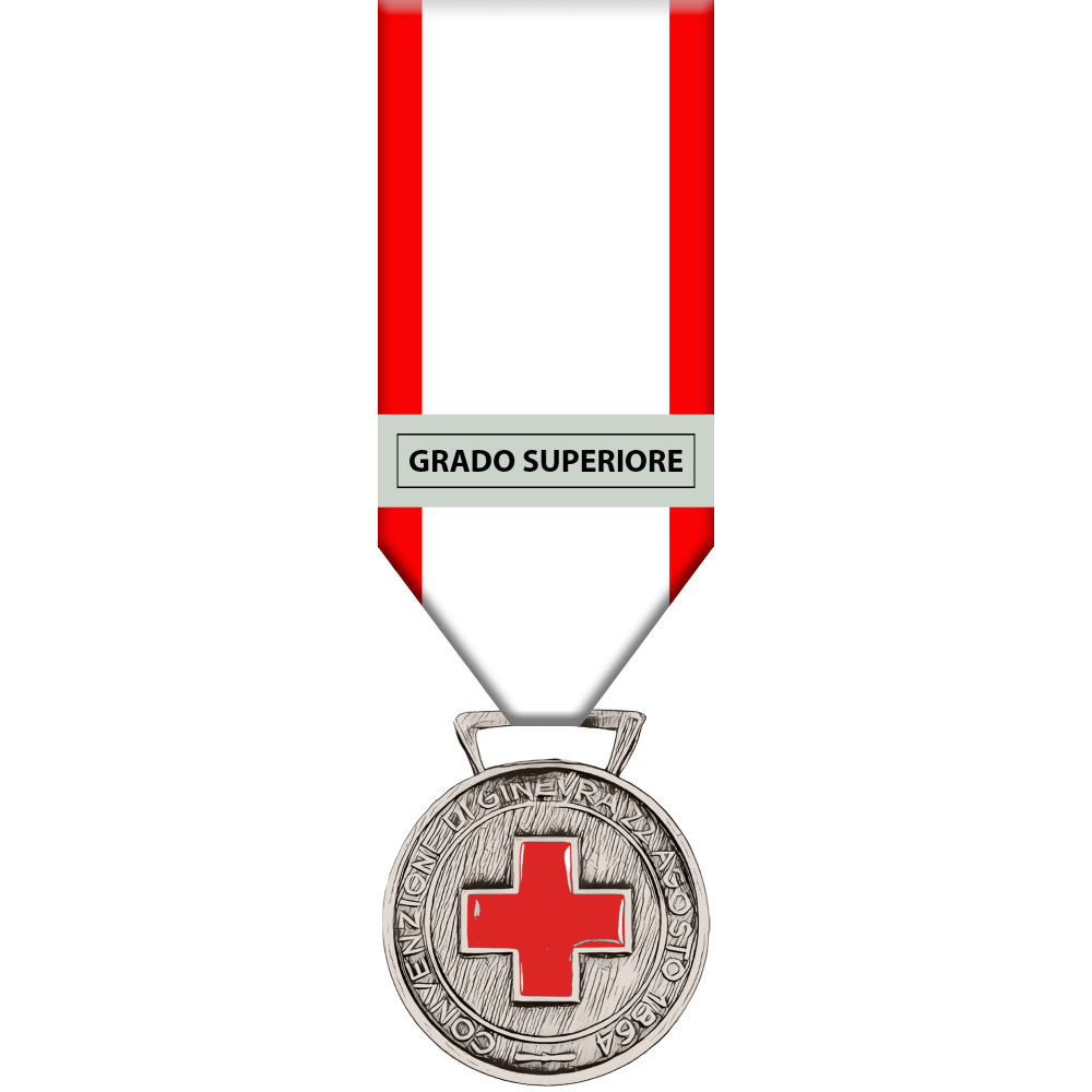 Medaglia Diploma Infermiera Volontaria CRI - Grado Superiore