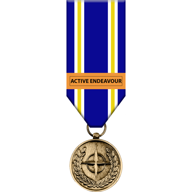 Medaglia Commemorativa NATO Active Endeavour (dal 2011)