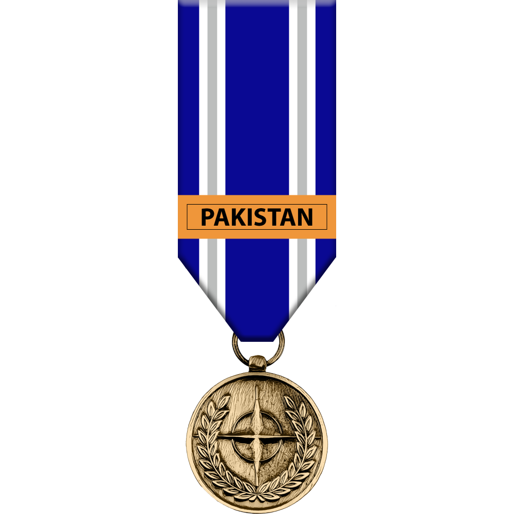 Medaglia Commemorativa NATO Pakistan