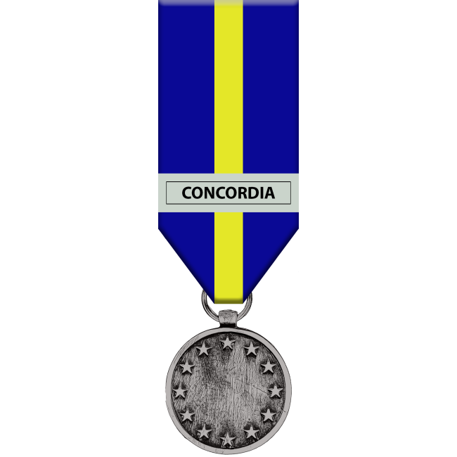 Medaglia Commemorativa EU Missione Concordia - Fyrom